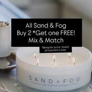 Sand + Fog SALE!